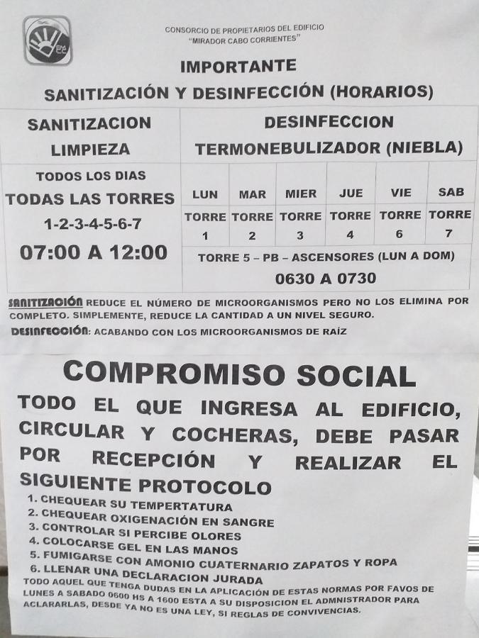 Departamento Cabo Corrientes Con Cochera Cubierta, Solo Alquiler A Familias O Mayores De Veinticinco Anos Mar del Plata Kültér fotó