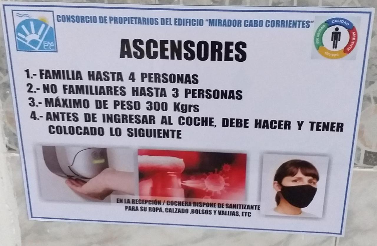 Departamento Cabo Corrientes Con Cochera Cubierta, Solo Alquiler A Familias O Mayores De Veinticinco Anos Mar del Plata Kültér fotó